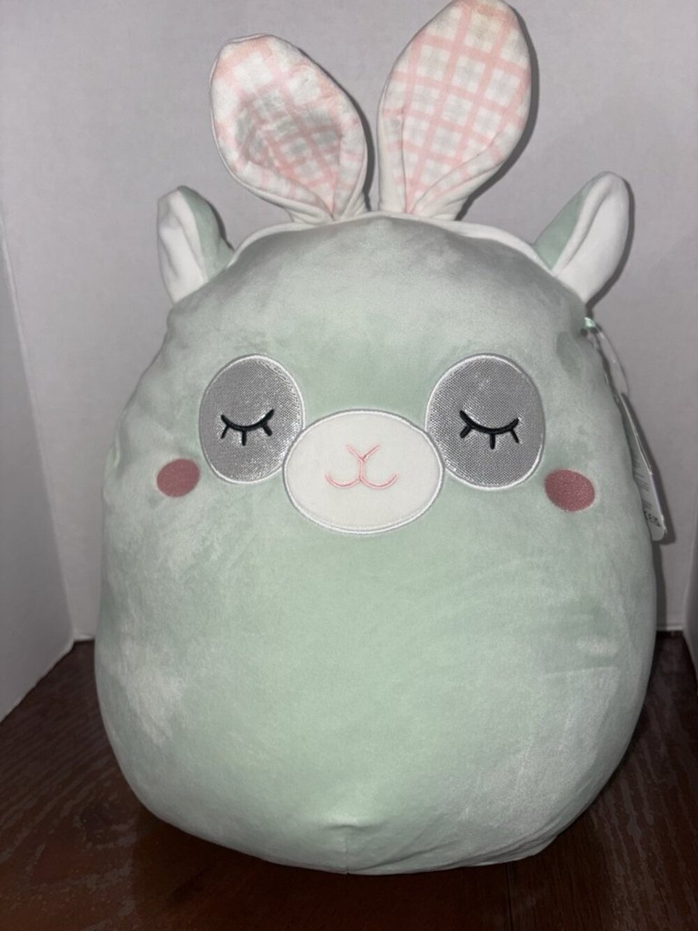 Squishmallows EASTER Miley Llama 14” Bunny Rabbit Ears Headband NEW RARE SO CUTE